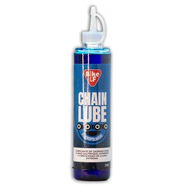 Chain Lube 250ml - Lubricante de cadena para climas húmedos, salitrosos y lluvia extrema BIKE LF
